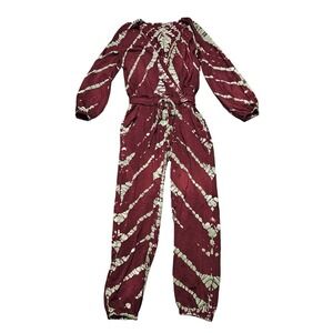 YFB YOUNG FABULOUS & BROKE Foiley Jumpsuit Hedge Savanna S